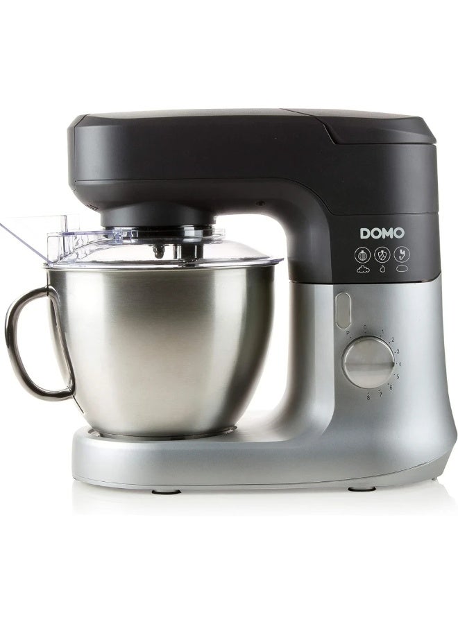Domo Professional Stand Mixer –700W High-Torque Planetary Mixing Machine – 4.5L ainless StSteel Bowl with Splash Guard – Heavy-Duty Kitchen Assistant for Baking, Kneading & Whisking - Image 1